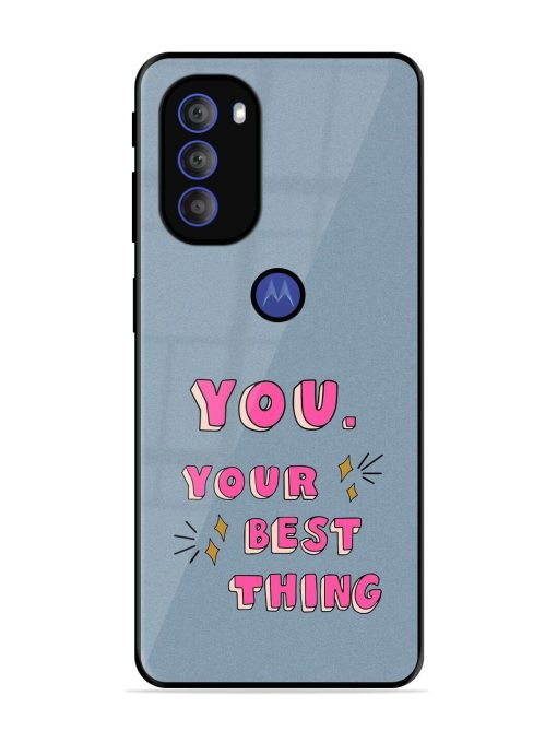 Self-Love Sparkles Glossy Soft Edge Case for Motorola Moto G71 (5G) Chachhi