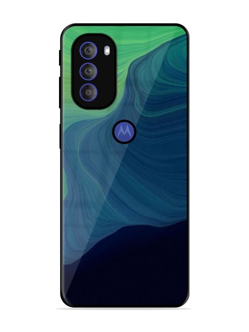 Oceanic Dreams Glossy Soft Edge Case for Motorola Moto G71 (5G) Chachhi