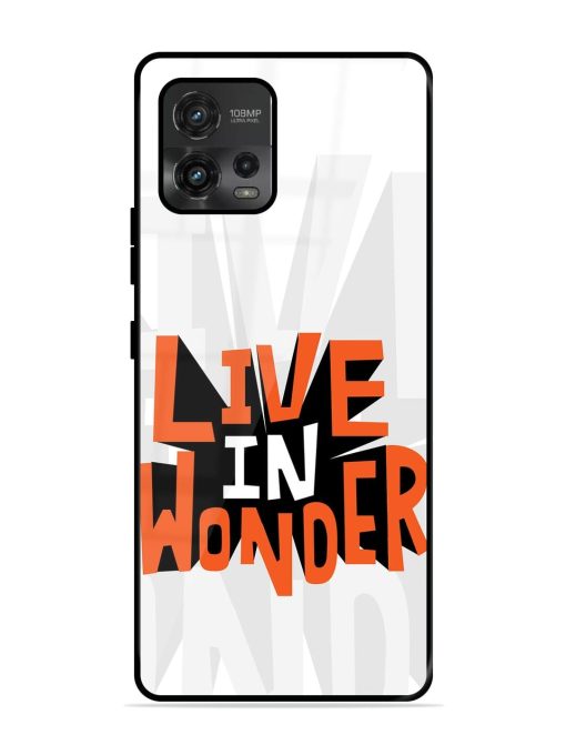 Wonder Burst Glossy Soft Edge Case for Motorola Moto G72 Chachhi