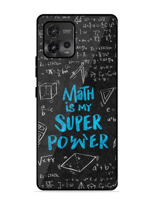 Math Magic Glossy Soft Edge Case for Motorola Moto G72 Chachhi