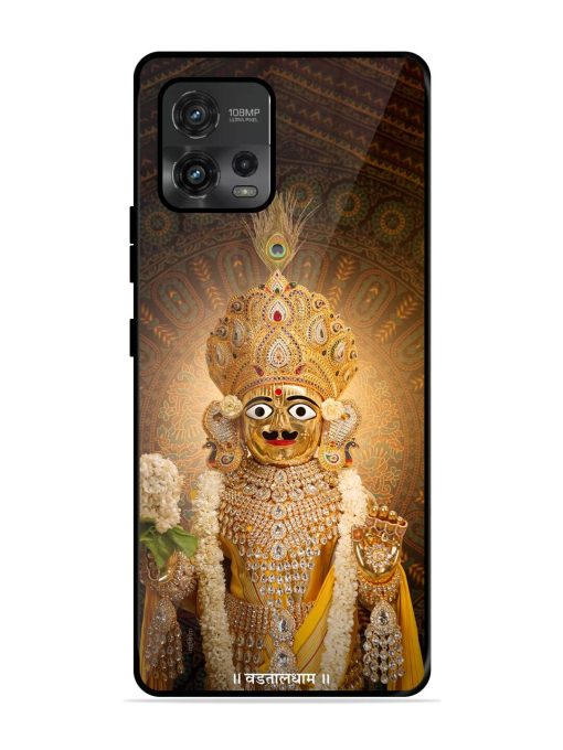 Hare Krishna Maharaj Glossy Soft Edge Case for Motorola Moto G72 Chachhi