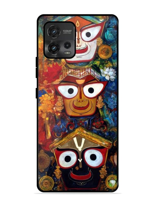 Lord Jagannath Glossy Soft Edge Case for Motorola Moto G72 Chachhi