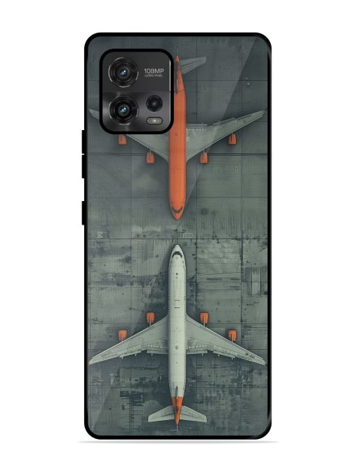 Grounded Giants Glossy Soft Edge Case for Motorola Moto G72 Chachhi