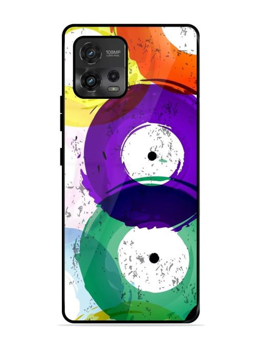 Vinyl Vibrations Glossy Soft Edge Case for Motorola Moto G72 Chachhi