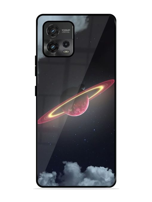 Cosmic Ballet Glossy Soft Edge Case for Motorola Moto G72 Chachhi