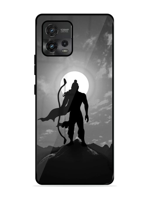 The Undefeated Warrior Glossy Soft Edge Case for Motorola Moto G72 Chachhi