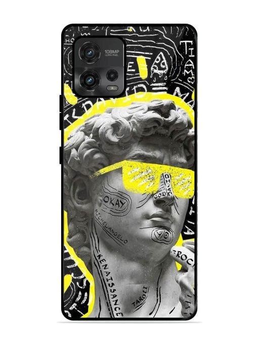 The Renaissance Rockstar Glossy Soft Edge Case for Motorola Moto G72 Chachhi