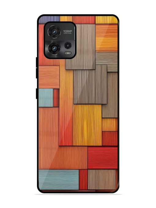 Woodsy Wonders Glossy Soft Edge Case for Motorola Moto G72 Chachhi