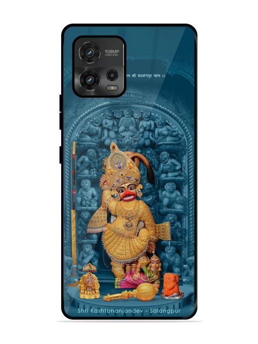 Divine Grace Of Shri Kashtabhanjandev Glossy Soft Edge Case for Motorola Moto G72 Chachhi