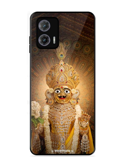 Hare Krishna Maharaj Glossy Soft Edge Case for Motorola Moto G73 (5G) Chachhi