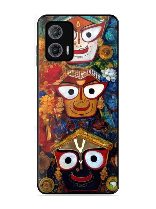 Lord Jagannath Glossy Soft Edge Case for Motorola Moto G73 (5G) Chachhi