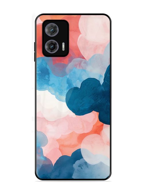 Skyward Dreams Glossy Soft Edge Case for Motorola Moto G73 (5G) Chachhi