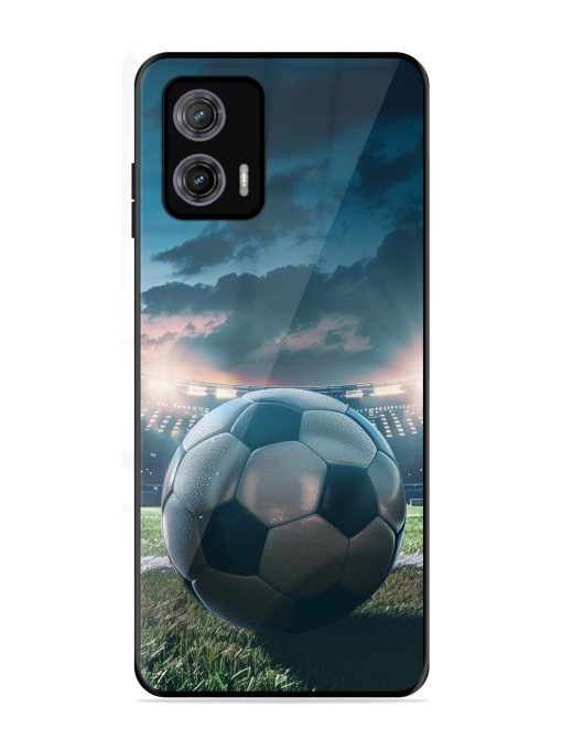 Beautiful Game Glossy Soft Edge Case for Motorola Moto G73 (5G) Chachhi