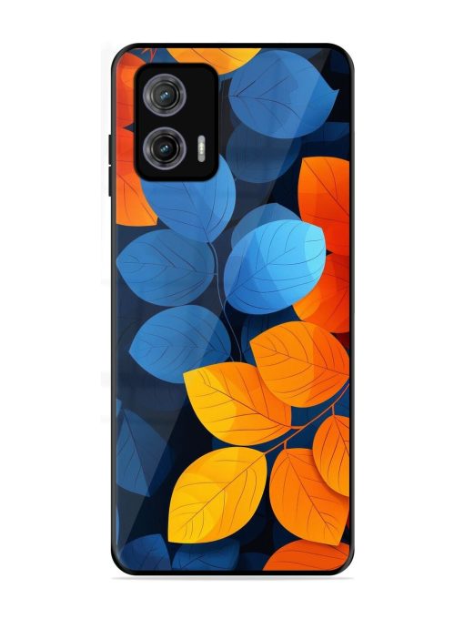 Autumn'S Contrast Glossy Soft Edge Case for Motorola Moto G73 (5G) Chachhi