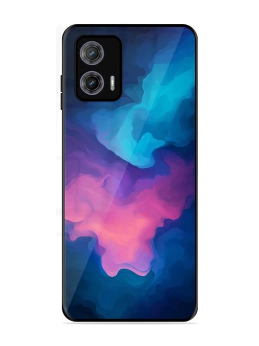 Cosmic Canvas Glossy Soft Edge Case for Motorola Moto G73 (5G) Chachhi