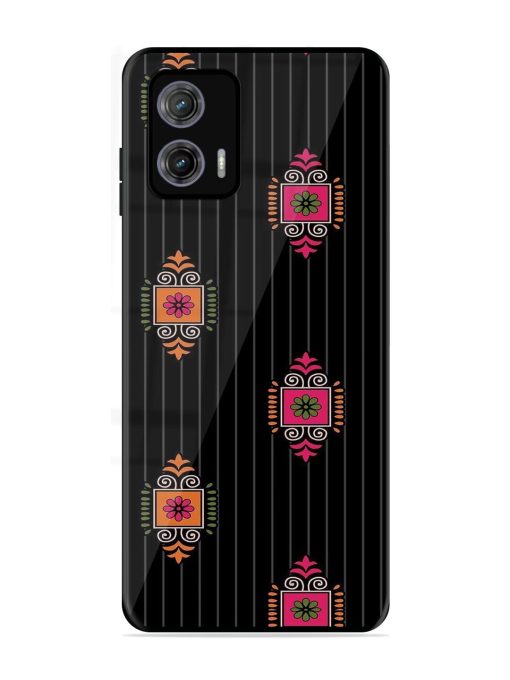 Ornate Elegance Glossy Soft Edge Case for Motorola Moto G73 (5G) Chachhi