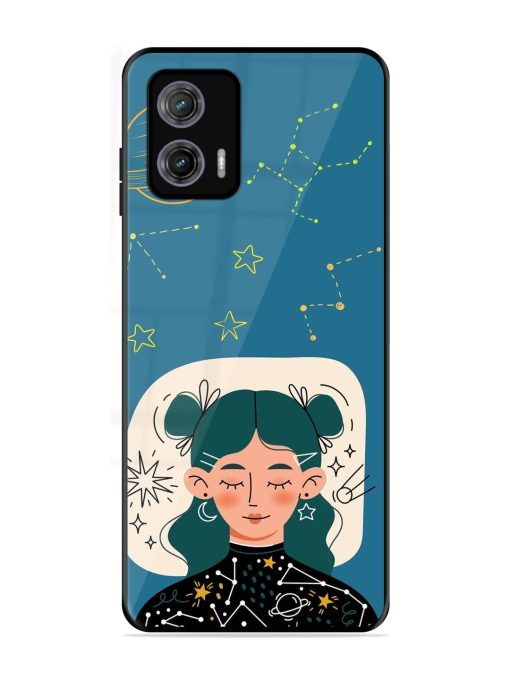 Cosmic Daydreamer Glossy Soft Edge Case for Motorola Moto G73 (5G)