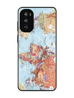 Our Blue Marble Glossy Soft Edge Case for Motorola Moto G82 (5G)