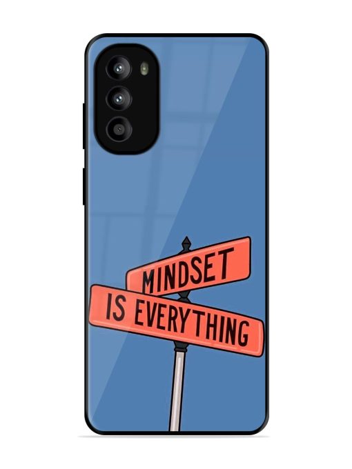 Mindset Matters Glossy Soft Edge Case for Motorola Moto G82 (5G) Chachhi