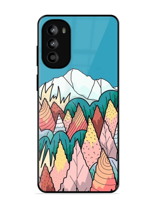 Mountain Dreamscape Glossy Soft Edge Case for Motorola Moto G82 (5G)