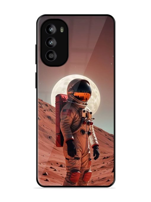 The Red Planet Glossy Soft Edge Case for Motorola Moto G82 (5G)