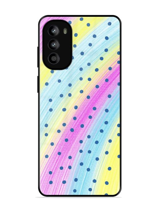 Polka Dot Paradise Glossy Soft Edge Case for Motorola Moto G82 (5G)