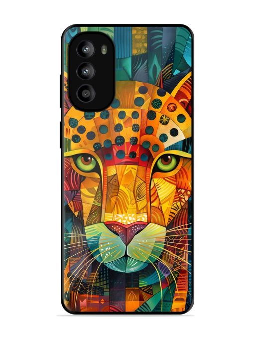 Mosaic Majesty Glossy Soft Edge Case for Motorola Moto G82 (5G)