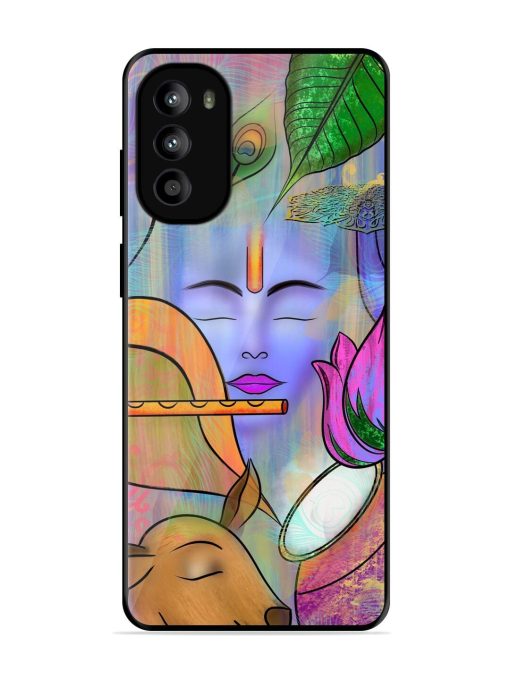 Divine Serenity Glossy Soft Edge Case for Motorola Moto G82 (5G)