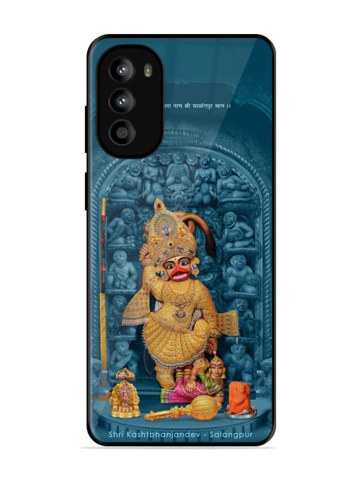 Divine Grace Of Shri Kashtabhanjandev Glossy Soft Edge Case for Motorola Moto G82 (5G) Chachhi