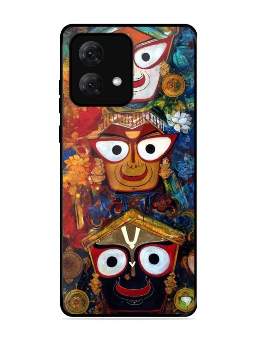 Lord Jagannath Glossy Soft Edge Case for Motorola Moto G84 (5G) Chachhi