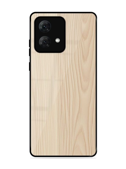 Textured Timber Glossy Soft Edge Case for Motorola Moto G84 (5G) Chachhi