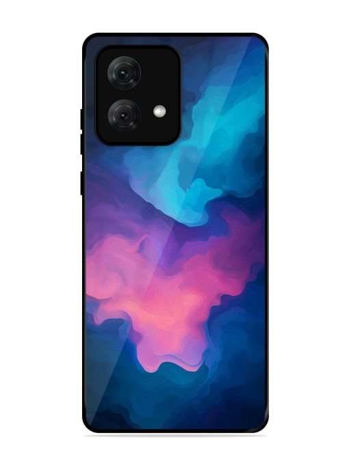 Cosmic Canvas Glossy Soft Edge Case for Motorola Moto G84 (5G) Chachhi