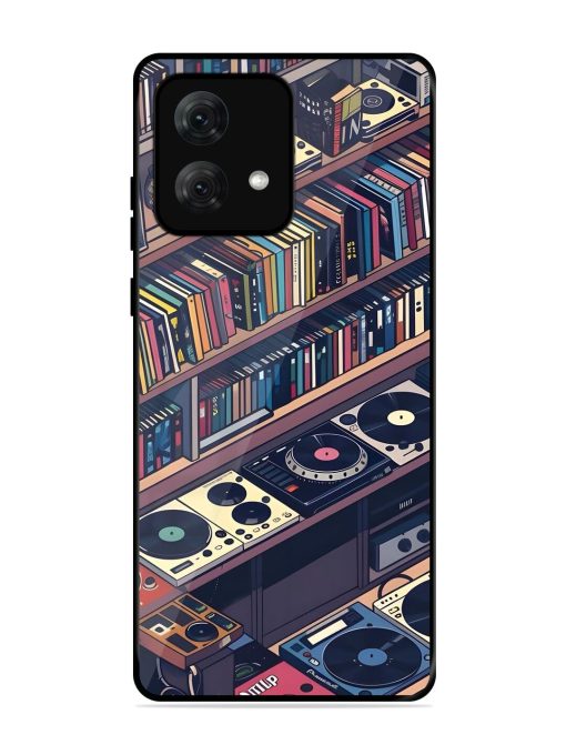 Music Lover'S Haven Glossy Soft Edge Case for Motorola Moto G84 (5G) Chachhi