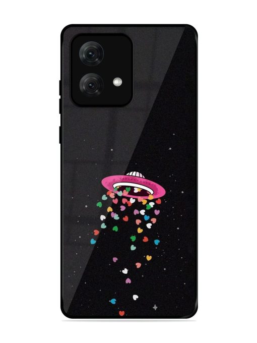 Love From Above Glossy Soft Edge Case for Motorola Moto G84 (5G) Chachhi