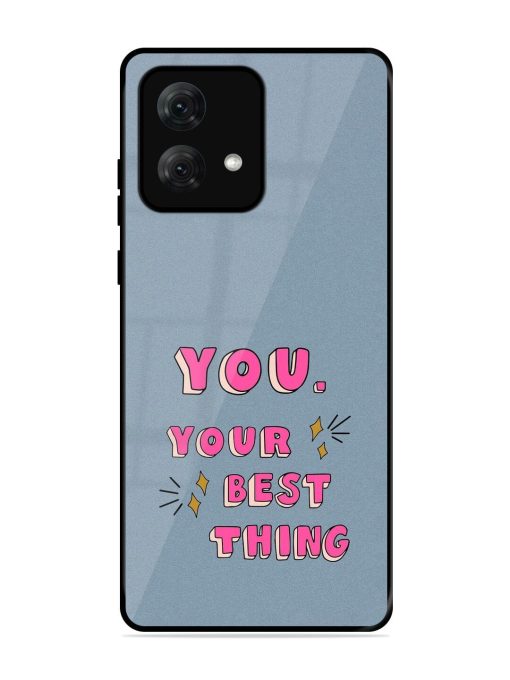 Self-Love Sparkles Glossy Soft Edge Case for Motorola Moto G84 (5G)