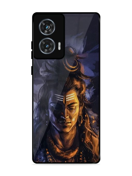 Lord Shiva Glossy Soft Edge Case for Motorola Moto G85 (5G) Chachhi