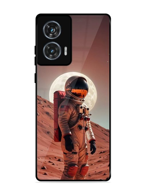 The Red Planet Glossy Soft Edge Case for Motorola Moto G85 (5G) Chachhi