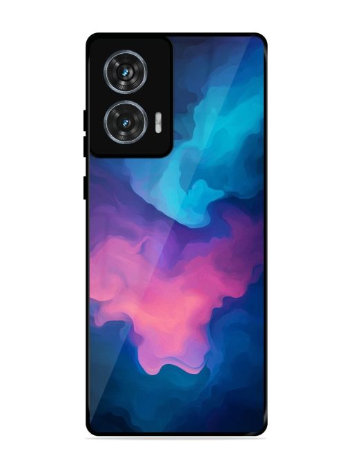 Cosmic Canvas Glossy Soft Edge Case for Motorola Moto G85 (5G) Chachhi