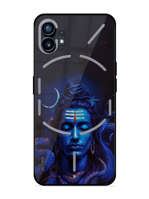 Mystic Mahadev Glossy Soft Edge Case for Nothing Phone 1 Chachhi