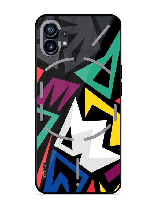 Chaotic Geometry Glossy Soft Edge Case for Nothing Phone 1 Chachhi