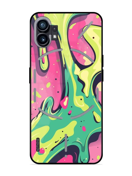 Gooey Grooves Glossy Soft Edge Case for Nothing Phone 1 Chachhi