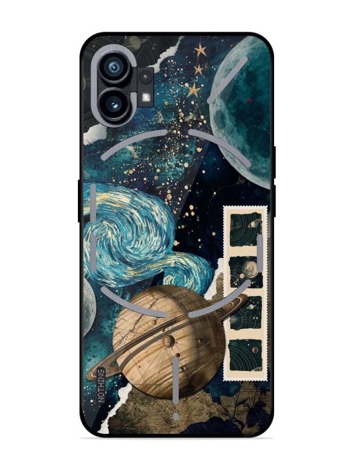 Celestial Tapestry Glossy Soft Edge Case for Nothing Phone 1 Chachhi