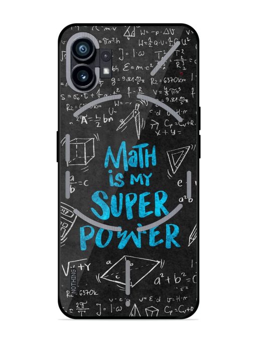 Math Magic Glossy Soft Edge Case for Nothing Phone 1 Chachhi