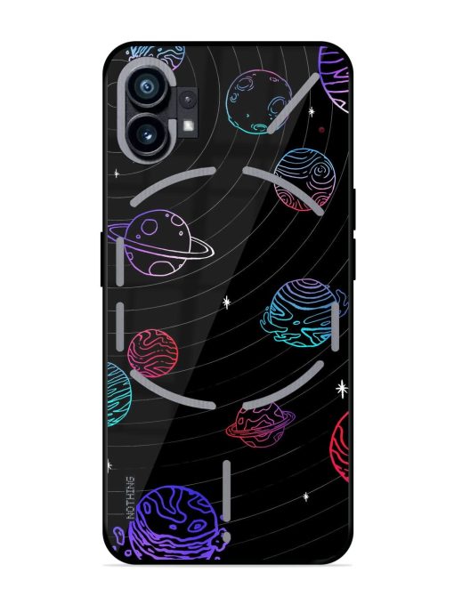 Cosmic Ballet Glossy Soft Edge Case for Nothing Phone 1 Chachhi