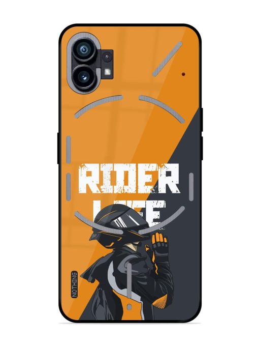 Ride Never Ends Glossy Soft Edge Case for Nothing Phone 1 Chachhi