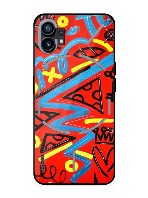 Groovy Garden Glossy Soft Edge Case for Nothing Phone 1 Chachhi