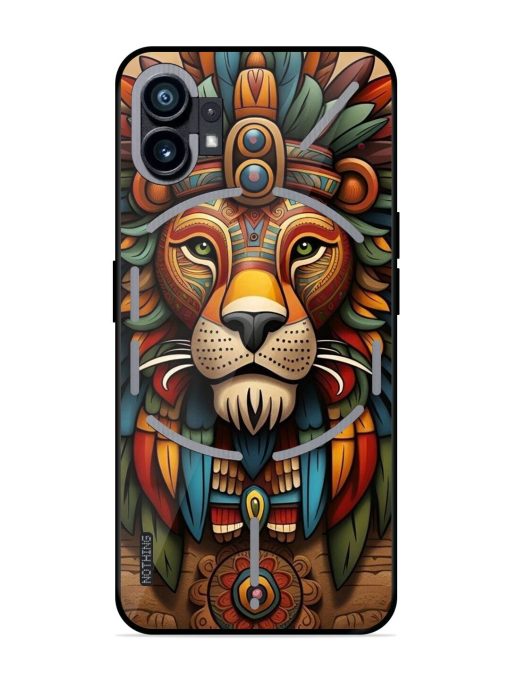 Aztec Majesty Glossy Soft Edge Case for Nothing Phone 1 Chachhi