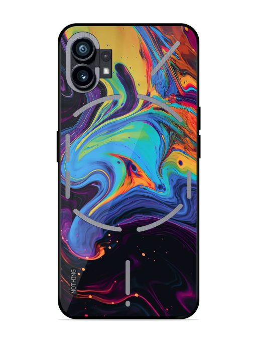 Liquid Dreamscape Glossy Soft Edge Case for Nothing Phone 1 Chachhi