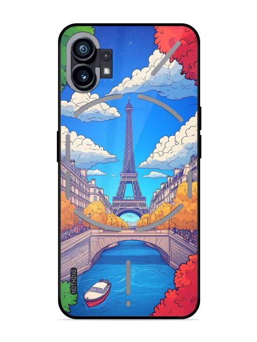 Parisian Panorama Glossy Soft Edge Case for Nothing Phone 1 Chachhi