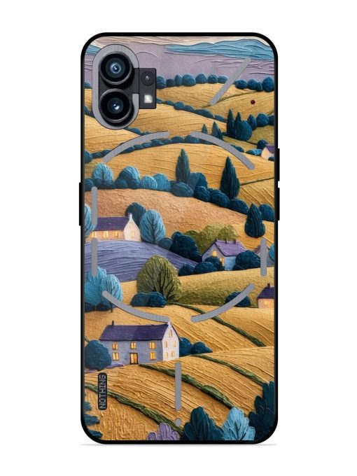 Rolling Hilltop Haven Glossy Soft Edge Case for Nothing Phone 1 Chachhi